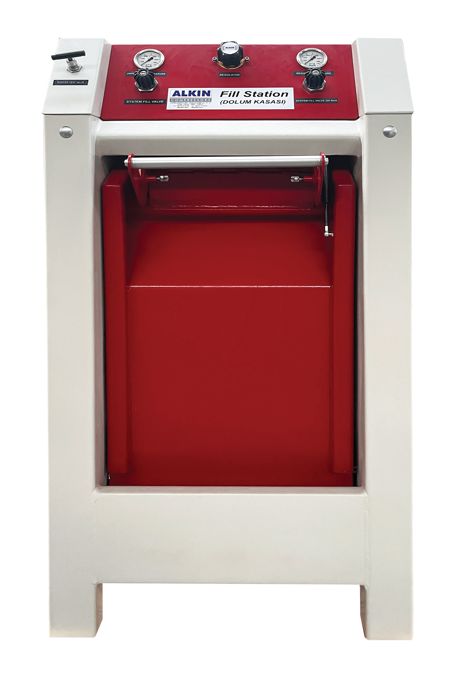 Paneled Safety Filling Station